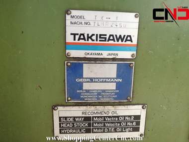 سنگین تراش سی ان سی دو محور Takisawa TX 3ساخت ژاپن
